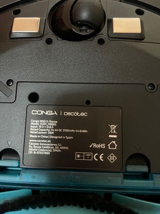 Cecotec Conga M50 X-TREME Aspiradora Robot