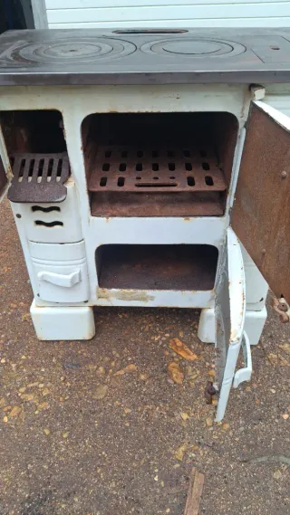 Cocina de leña SIN OBRA Vintage