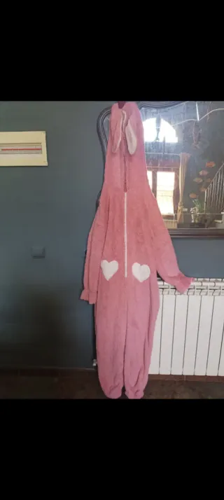 PIJAMA NUEVO ENTERO DE CONEJITA O DISFRAZ CARNAVA
