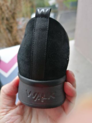 Melluso Walk Scarpe Camoscio Nero Brillantini 39