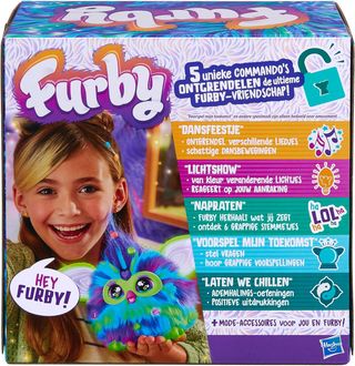 Furby Galaxy Que Brilla en la Oscuridad Animal de