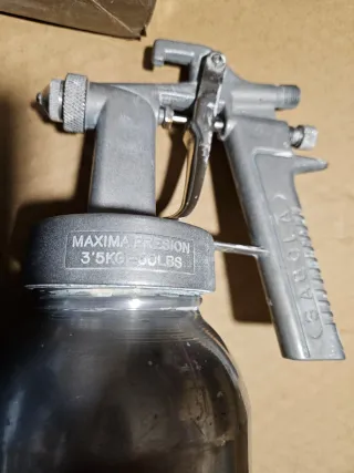 Compresor Sagola 777 y Pistola 472