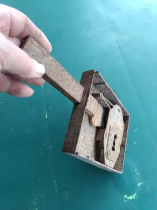 Cerradura antigua vintage