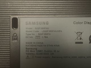 Monitor Samsung Negro