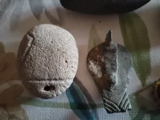 Lote de objetos antiguos y curiosos