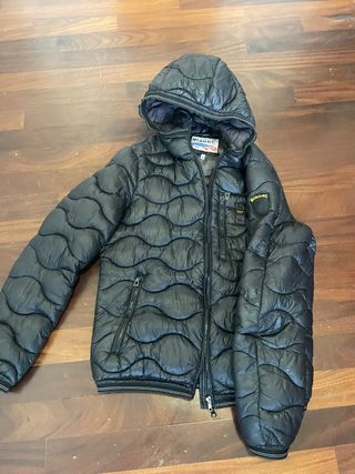 Blauer Giubbotto Nero Opaco Taglia M