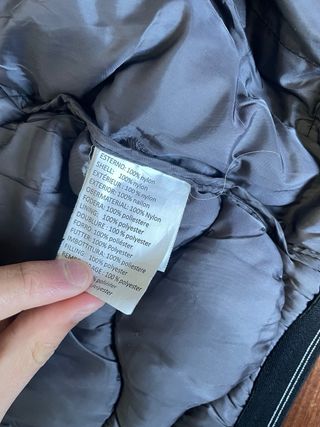 Blauer Giubbotto Nero Opaco Taglia M