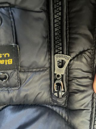 Blauer Giubbotto Nero Opaco Taglia M