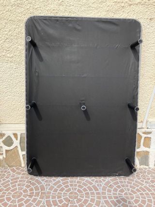 cama 135x190cm colchon y tapiflex alta gama