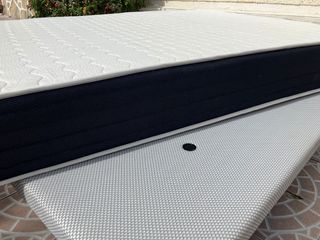 cama 135x190cm colchon y tapiflex alta gama