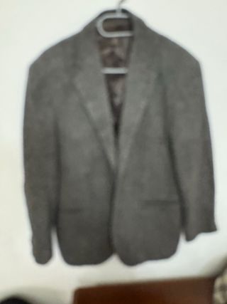 Americana de traje a cuadros