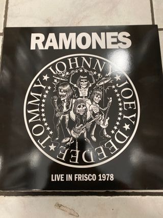 Ramones Live in Frisco 1978 Vinile