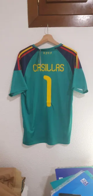 Camiseta Casillas Talla Xl Retro Vintage