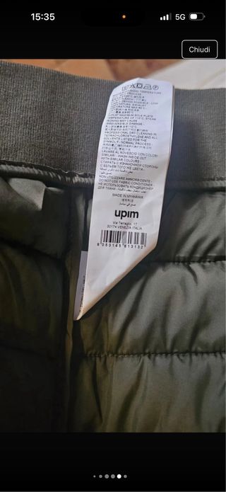 Bwkids giubbotto verde con cappuccio