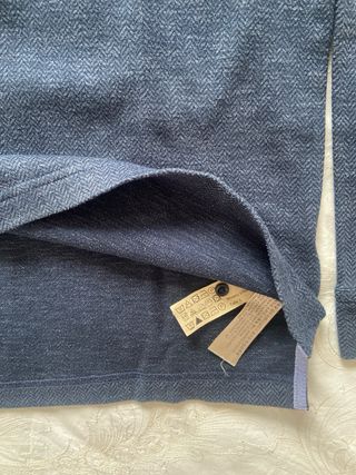 Polo Massimo Dutti Azul Talla L