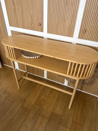 Consola recibidor de madera