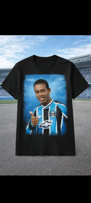 Camiseta Vintage Ronaldinho