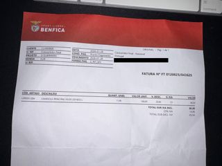 Camisola oficial SLB 25/26