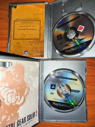 Pack PS2: Brothers in Arms y Metal Gear Solid 2