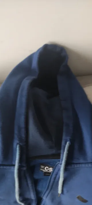 Sudadera C*S azul talla S