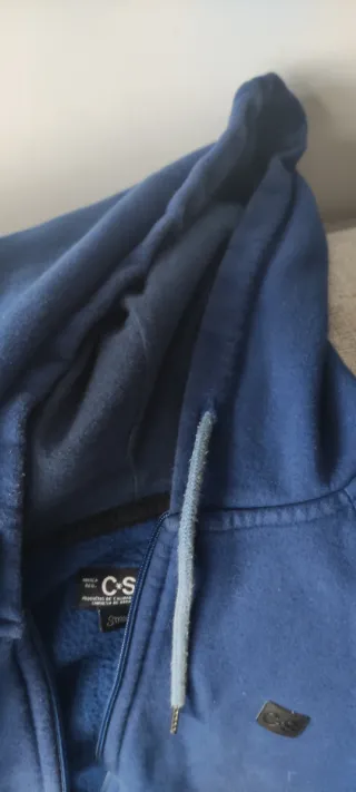 Sudadera C*S azul talla S