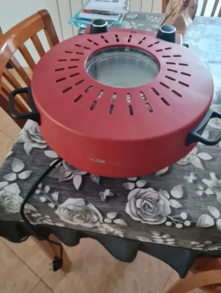 Forno per pizza Clatronic rosso