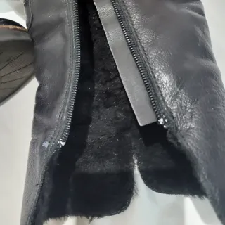 Botines negros talla 40 con pelo