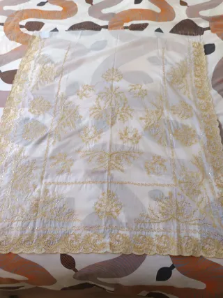 Manteletas Falleras Batistas Doradas
