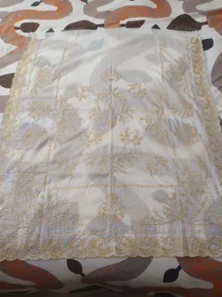 Manteletas Falleras Batistas Doradas