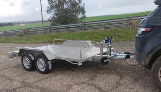 Plataforma 300x160 con freno y rampas