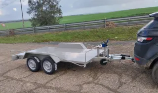 Plataforma 300x160 con freno y rampas