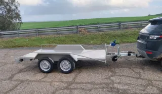 Plataforma 300x160 con freno y rampas