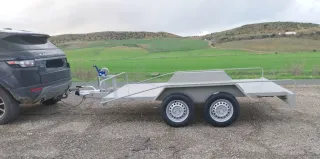 Plataforma 300x160 con freno y rampas