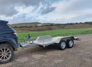 Plataforma 300x160 con freno y rampas