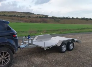 Plataforma 300x160 con freno y rampas