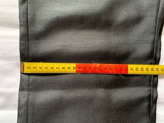 Pantaloni in seta neri