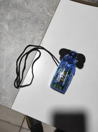 Ventilador Portátil Azul Alsa con Cuerda