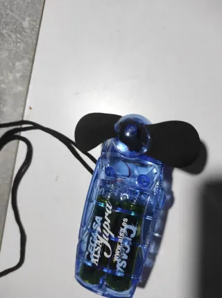 Ventilador Portátil Azul Alsa con Cuerda
