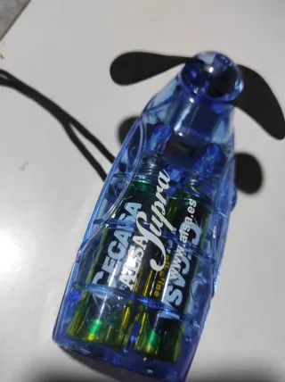 Ventilador Portátil Azul Alsa con Cuerda
