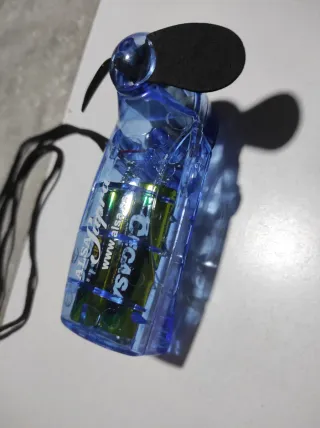 Ventilador Portátil Azul Alsa con Cuerda