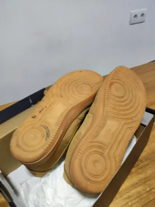 Nike Air Force 1 Beige/Marrón Talla 45,5