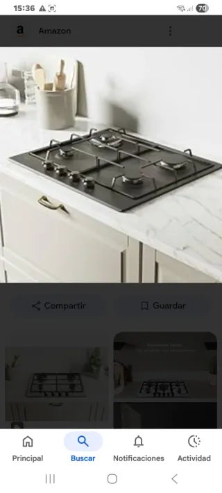 Instalación de encimera y hornos