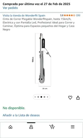 Cinta de Correr Plegable Eléctrica