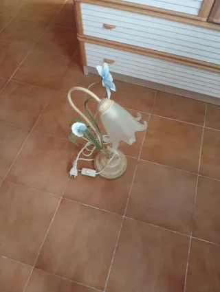 Lampara de techo y sobremesa