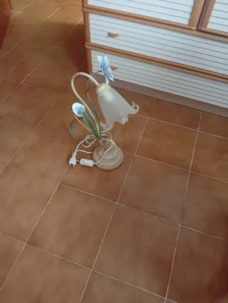 Lampara de techo y sobremesa