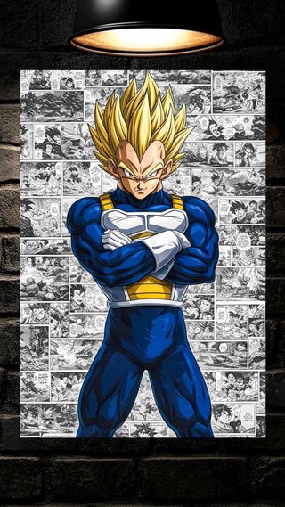 Cuadro Vegeta Dragon Ball