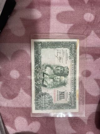 Billete 1000 Pesetas Reyes Católicos 1957