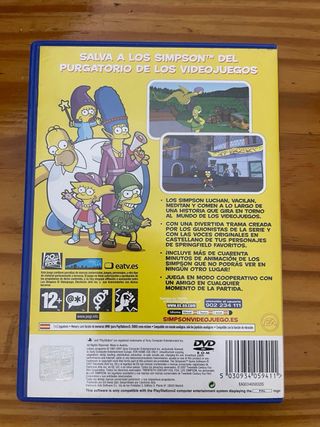 Los Simpsons: El Videojuego PS2