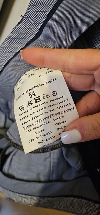 Pantaloni Bugatti Uomo Tg 54 Nuovi colore blumarin