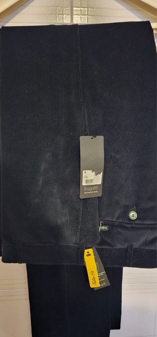 Pantaloni Bugatti Uomo Tg 54 Nuovi colore blumarin